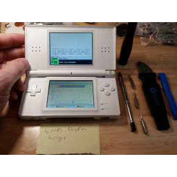 Nintendo DS Lite Разборка